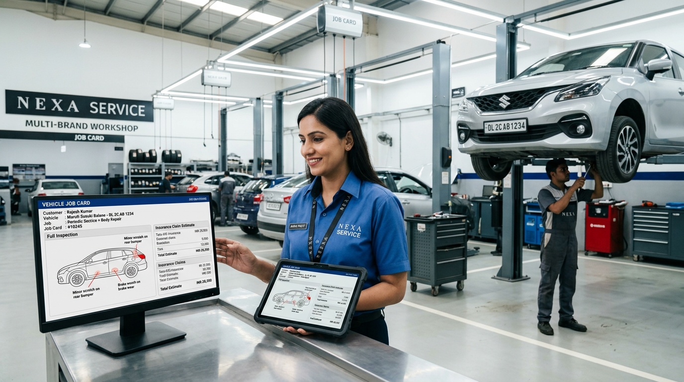 Automobile Workshop & Insurance Bodyshop Management Software