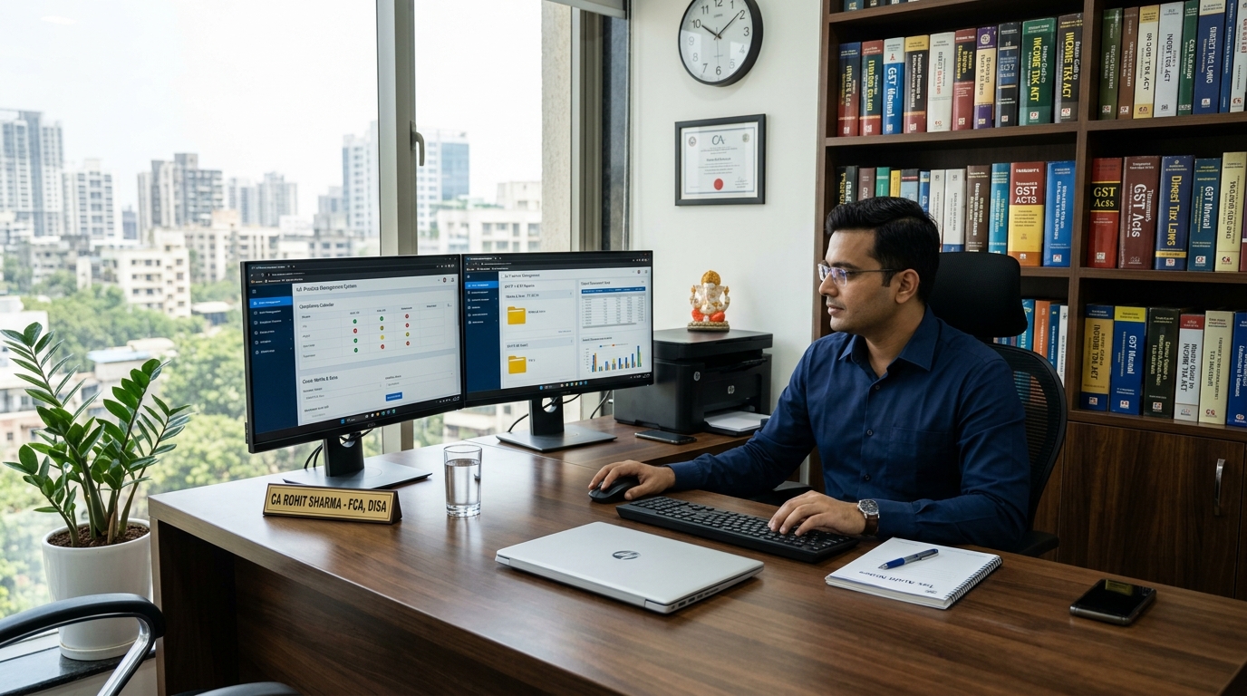 Chartered Accountant CA Firm Practice & Compliance Management Software