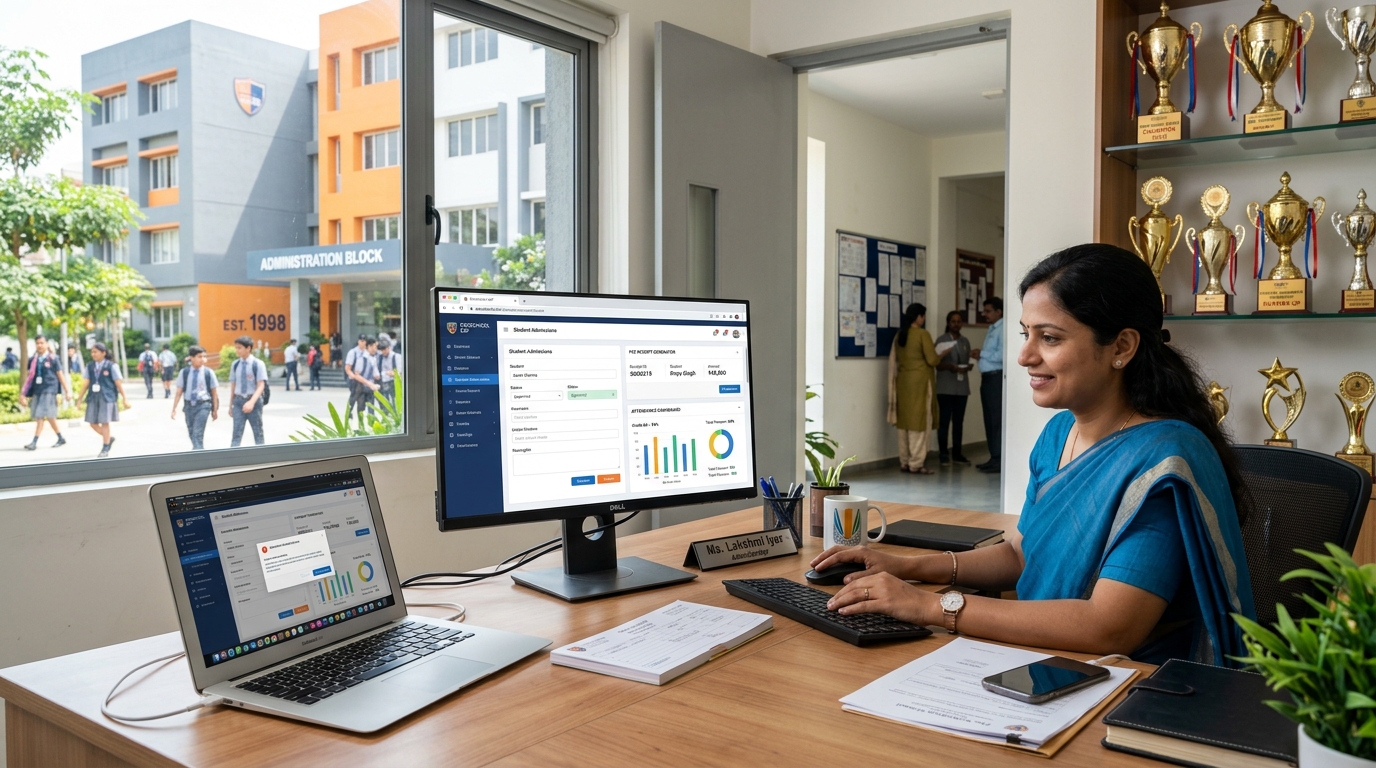School & Coaching Institute ERP Portal and Fee Management System